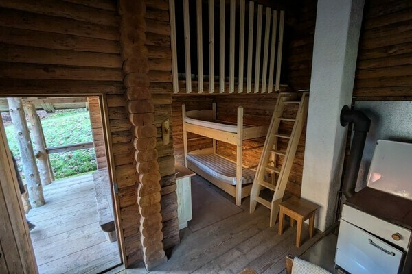 Sägplatzhütte Innen Sägplatzhütte Innen